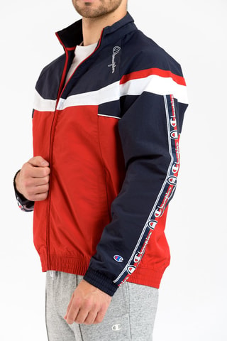 Veste - Bleu marine et rouge - Blanc, rouge et bleu