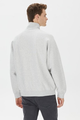 Sweat Yankess New York - Gris clair chiné - Gris
