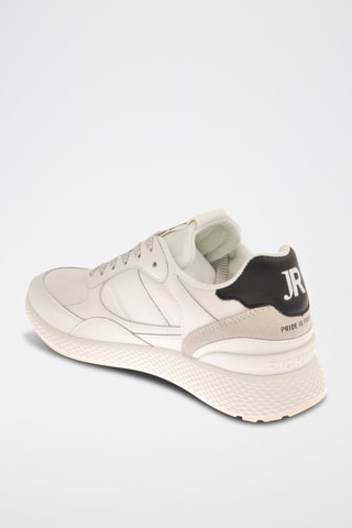 Sneakers en nubuck - Blanc