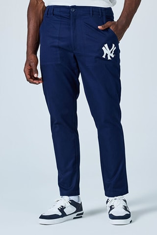 Pantalon droit Yankess New York - Bleu marine - Bleu