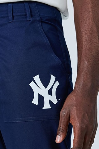 Pantalon droit Yankess New York - Bleu marine - Bleu