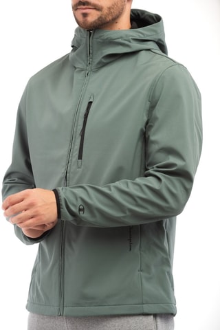 Sweat à capuche - Champion - Noir et vert