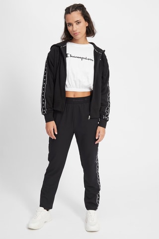 Pantalon - Noir - Blanc, noir et rouge