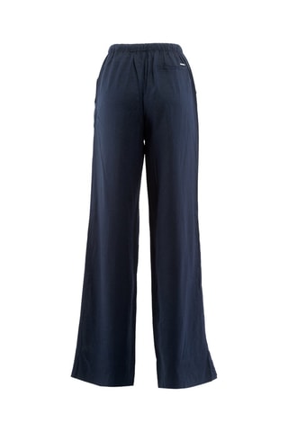 Pantalon en lin - Bleu