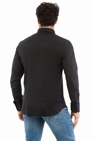 Chemise slim - Noir