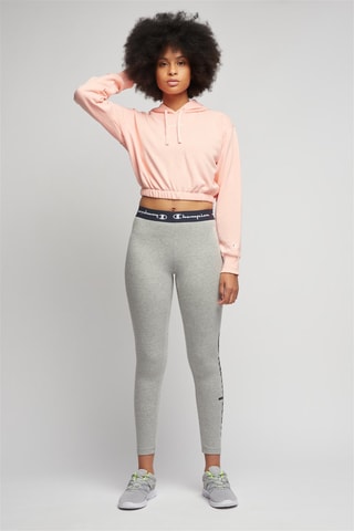 Sweat à capuche - Saumon - Blanc, beige et rouge