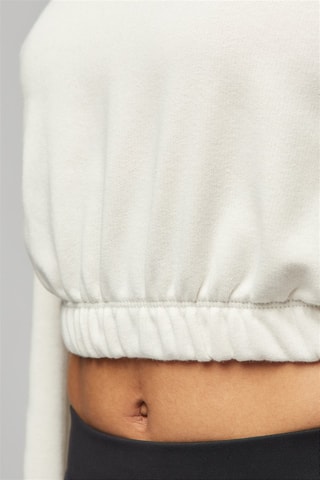 Crop top - Beige - Blanc, noir et beige