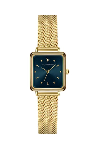 Reloj de cuarzo de acero - Dorado - Emily Westwood