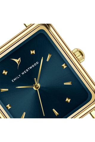 Reloj de cuarzo de acero - Dorado - Emily Westwood