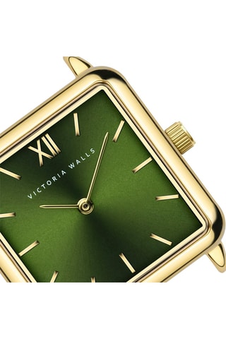 Reloj de cuarzo de acero - Plateado y dorado - Victoria Walls