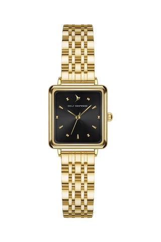 Reloj de cuarzo de acero - Dorado - Victoria Walls