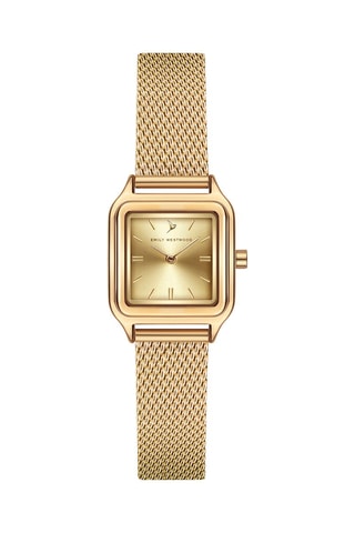 Reloj de cuarzo japonés de acero - Dorado  - Emily Westwood