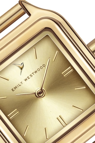 Reloj de cuarzo japonés de acero - Dorado  - Emily Westwood