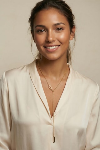 Collar - Chapado en oro amarillo