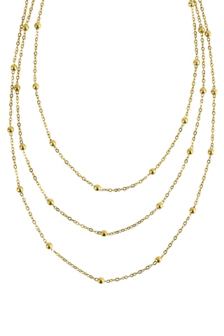 Collar - Chapado en oro amarillo