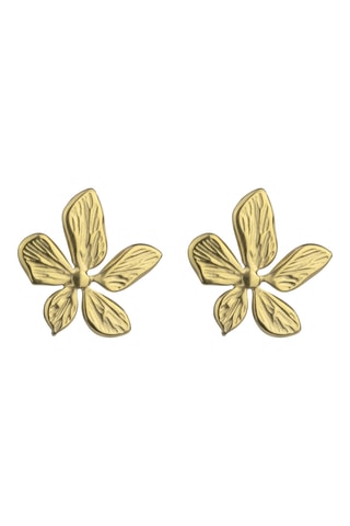 Pendientes April - Acero inoxidable dorado 