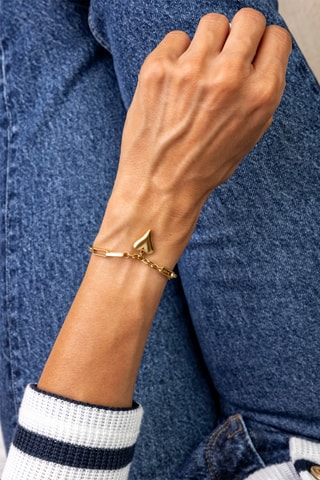 Pulsera Scarlet - Chapado en oro amarillo