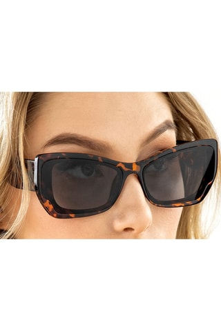 Gafas de sol unisex - Categoría 2 - Negro y dorado