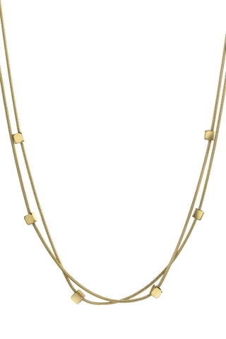 Collar Allie - Acero inoxidable plateado 