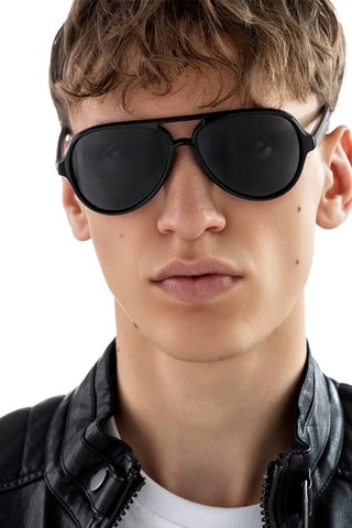 Gafas de sol polarizadas unisex - Negro
