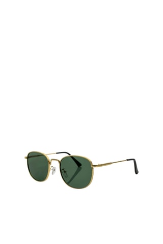 Gafas de sol unisex - Dorado y verde