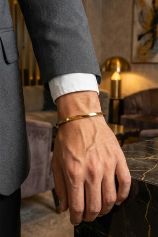 Pulsera - Chapado en oro amarillo
