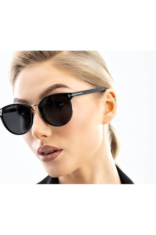 Gafas de sol mujer - Categoría 4 - Dorado y negro