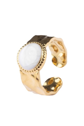 Anillo - Chapado en oro amarillo