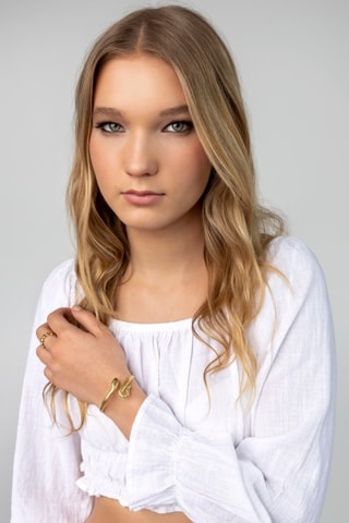 Pulsera - Chapado en oro amarillo