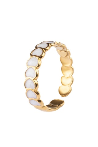 Anillo - Chapado en oro amarillo