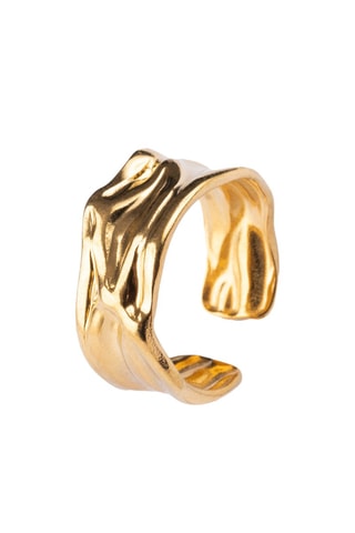 Anillo - Chapado en oro amarillo