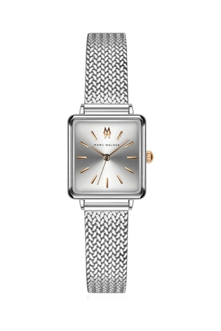 Reloj de cuarzo de acero - Plateado y dorado
