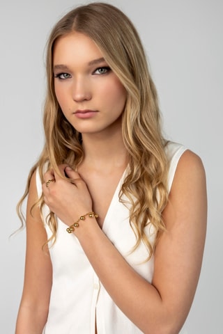 Pulsera - Chapado en oro amarillo