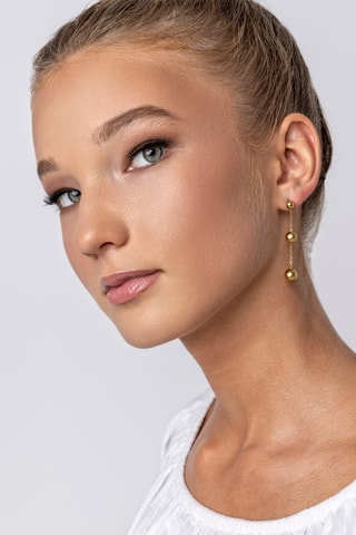 Pendientes Alison - Chapado en oro amarillo