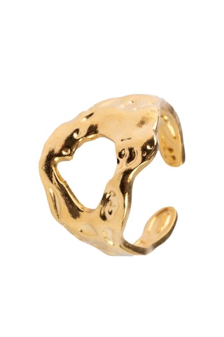 Anillo - Chapado en oro amarillo