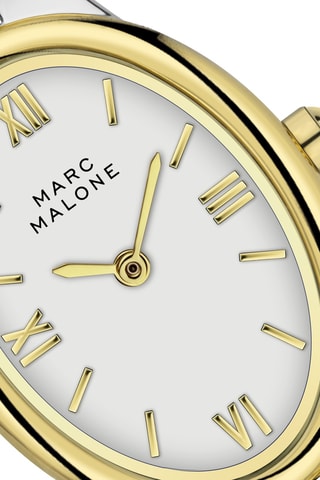 Reloj de cuarzo de acero - Plateado y dorado