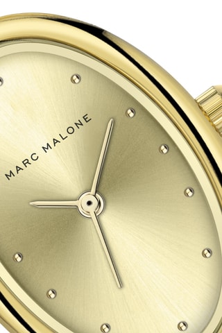 Reloj de cuarzo - Dorado - Marc Malone