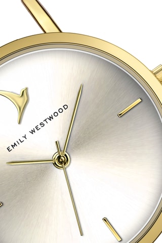 Reloj de cuarzo de acero - Dorado y plateado