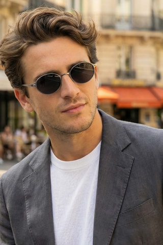 Gafas de sol unisex - Categoría 3 - Plateado