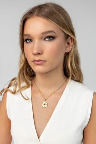 Collar - Chapado en oro amarillo