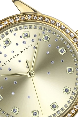 Reloj de cuarzo de metal - Dorado