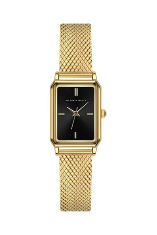 Reloj de cuarzo de acero - Dorado