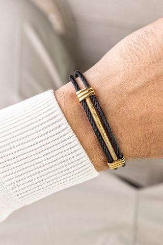 Pulsera - Chapado en oro amarillo