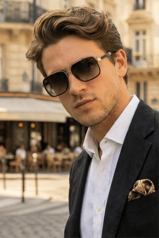 Gafas de sol unisex - Categoría 2 - Negro