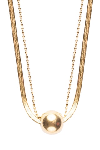 Collar - Chapado en oro amarillo