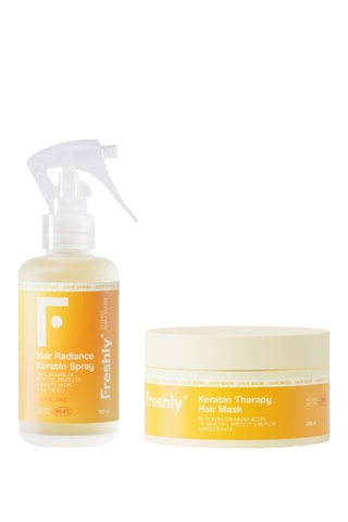 Pack Kératine Strength & Repair - Cheveux abîmés, secs et fragiles - 2 produits