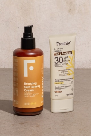 Coffret Bronzer Golden Sun Tanning Pack - 2 produits