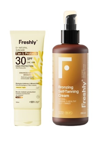 Coffret Bronzer Golden Sun Tanning Pack - 2 produits