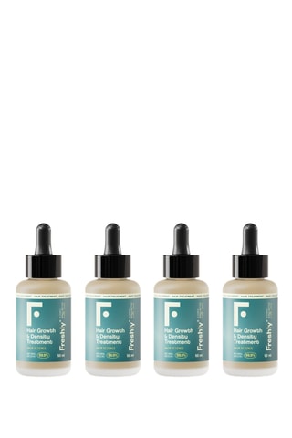 4 sérums cheveux Growth & Density Treatment - 4 x 50 ml