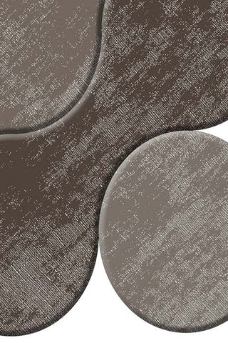 2 tapis de bain Marron - 50 x 60 cm / 60 x 100 cm